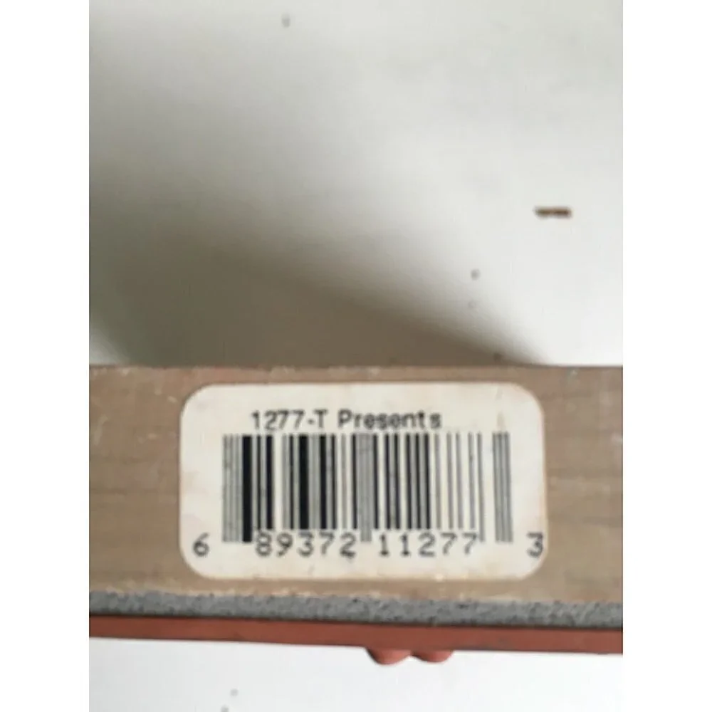 New‎ Large Background Wood Rubber Mounted Stamps Presents Holiday Cars